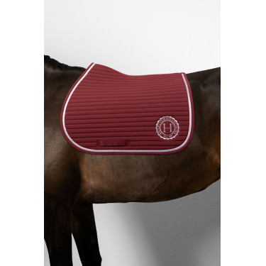 Tapis de selle Rider Harcour Karembar Vigne Bordeaux