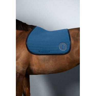 Tapis de selle Rider Harcour Karembar Steel Blue Bleu