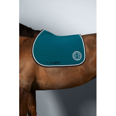 Tapis de selle Rider Harcour Karembar Bleu pétrole