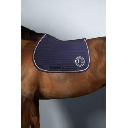 Tapis de selle Rider Harcour Karembar Marine / light gold Bleu marine