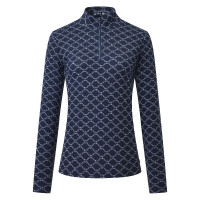 Top manches longues HV Polo Nadia Marine Bleu marine
