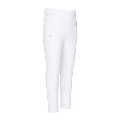 Legging d'équitation HV Polo Favourite FullGrip kids Blanc