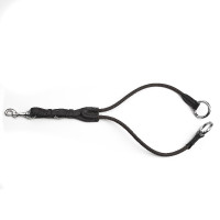 Attache de martingale à anneaux élastique Shires Velociti Gara Noir