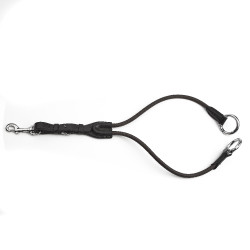 Attache de martingale à anneaux élastique Shires Velociti Gara Noir