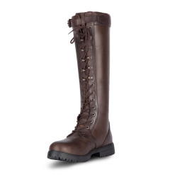 Bottes de campagne à lacets Teramo Shires Moretta Marron foncé