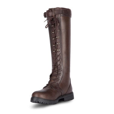Bottes de campagne à lacets Teramo Shires Moretta Marron foncé