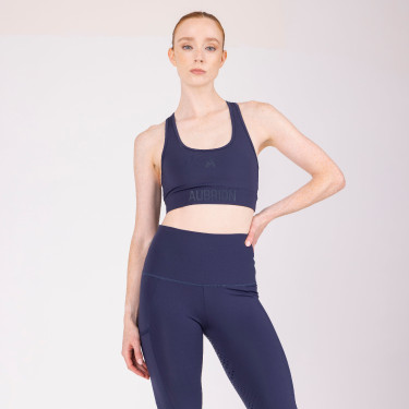 Brassière de sport React Shires Aubrion Minuit Bleu