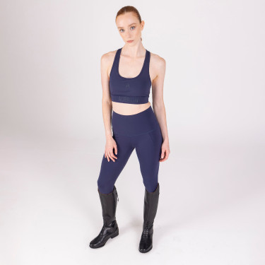 Brassière de sport React Shires Aubrion Minuit Bleu