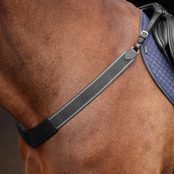 Bricole élastique Shires Velociti Rapida Noir