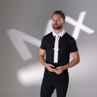 Chemise de concours à boutons Optima MX homme Shires Aubrion Chemise de concours à boutons Optima MX homme Shires Aubrion
