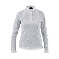 Chemise de concours manches longues Shires Aubrion Blanc Chemise de concours manches longues Shires Aubrion Blanc
