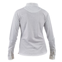 Chemise de concours manches longues Shires Aubrion Blanc Chemise de concours manches longues Shires Aubrion Blanc