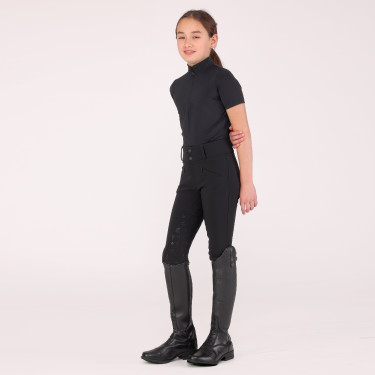 Chemise de concours Optima Gx jeune cavalier Shires Aubrion Noir Chemise de concours Optima Gx jeune cavalier Shires Aubrion Noir