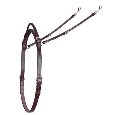 Collier de cou avec poignée Shires Velociti Gara Marron Collier de cou avec poignée Shires Velociti Gara Marron