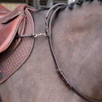 Collier de cou avec poignée Shires Velociti Gara Noir