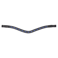 Frontal deux tons Shires Velociti Gara Noir / bleu