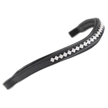 Frontal strass fleurs Shires Velociti Gara