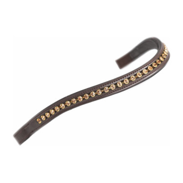 Frontal strass fleurs Shires Velociti Gara