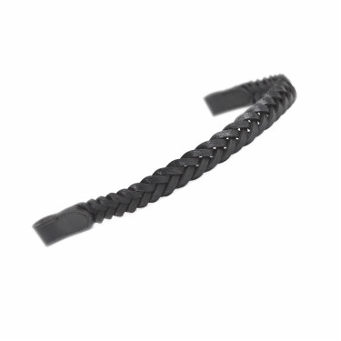Frontal tressé Shires Velociti Gara Noir