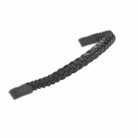 Frontal tressé Shires Velociti Gara Noir