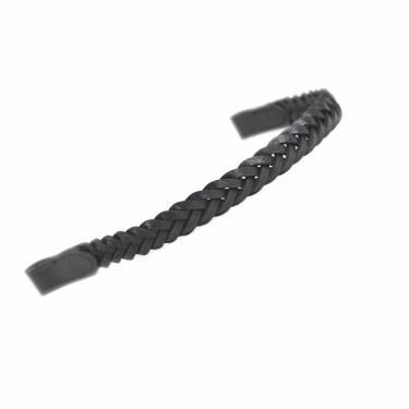 Frontal tressé Shires Velociti Gara Noir