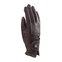 Gants d'équitation Estade Shires Aubrion Marron