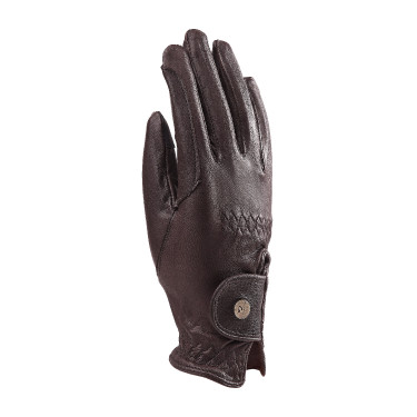 Gants d'équitation Estade Shires Aubrion Marron