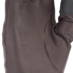 Gants d'équitation Estade Shires Aubrion Marron