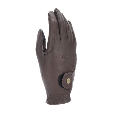 Gants d'équitation Estade Shires Aubrion Marron