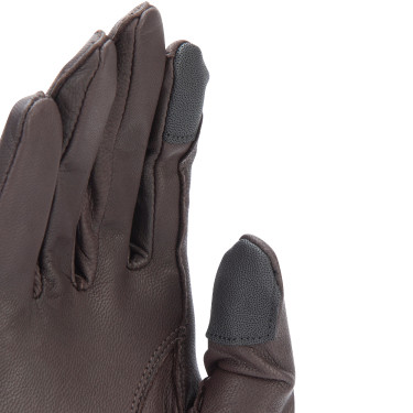 Gants d'équitation Estade Shires Aubrion Marron
