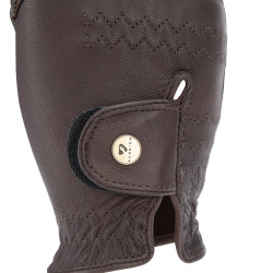 Gants d'équitation Estade Shires Aubrion Marron