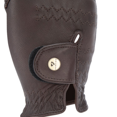 Gants d'équitation Estade Shires Aubrion Marron