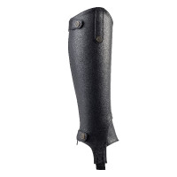 Mini-chaps synthétiques enfant Shires Moretta Noir