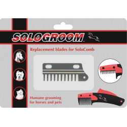 Lames de rechange Shires Solocomb Argent