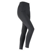 Legging d'équitation Hudson Shires Aubrion Noir