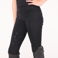 Legging d'équitation Optima Gx jeune cavalier Shires Aubrion Noir