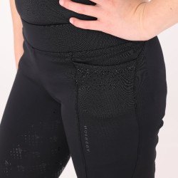 Legging d'équitation Optima Gx jeune cavalier Shires Aubrion Noir