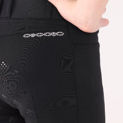 Legging d'équitation Optima LX jeune cavalier Shires Aubrion Noir
