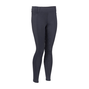 Legging d'équitation Optima MX jeune cavalier Shires Aubrion Noir