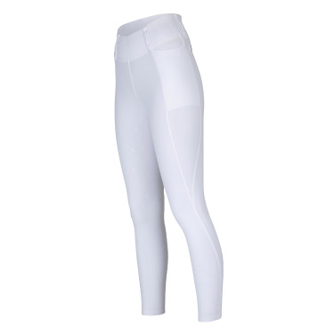 Legging d'équitation Optima MX Shires Aubrion Blanc