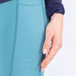 Legging d'équitation React Non-Stop Shires Aubrion Brume Bleu