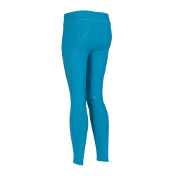 Legging d'équitation React Rhythm jeune cavalier Shires Aubrion Martin-pêcheur Bleu