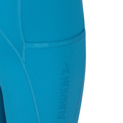 Legging d'équitation React Rhythm jeune cavalier Shires Aubrion Martin-pêcheur Bleu