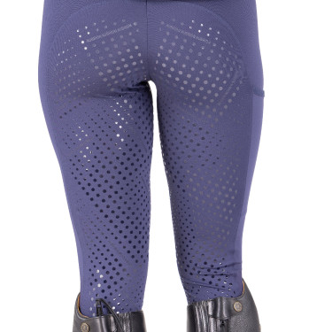 Legging d'équitation React Sculpt Shires Aubrion Minuit Bleu