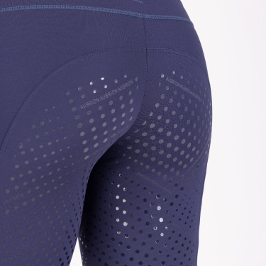 Legging d'équitation React Sculpt Shires Aubrion Minuit Bleu