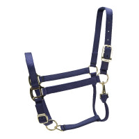 Licol réglable Premium Shires Arma Marine Bleu marine