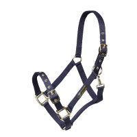 Licol réglable Shires Arma Marine Bleu marine Licol réglable Shires Arma Marine Bleu marine
