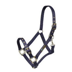 Licol réglable Shires Arma Marine Bleu marine