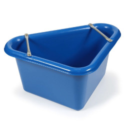 Mangeoire d'angle Shires Ezi-Kit Bleu