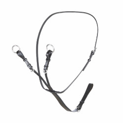 Martingale à anneaux Shires Velociti Rapida Noir
